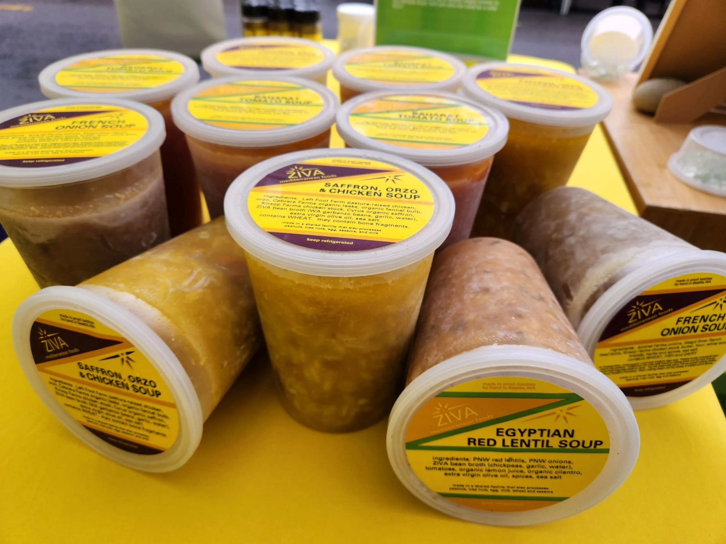 Soups — ZIVA Mediterranean Foods - Authentic, Local Small Batch